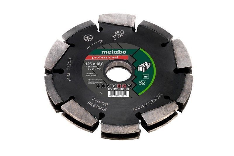Tarcza Diamentowa Segmentowa Do Bruzdownicy Dia-Fs2 125*18Mm