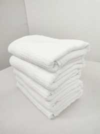 Ręcznik Möve mały do rąk Hotelowy 50x100 Outlet bawełniany biały paski