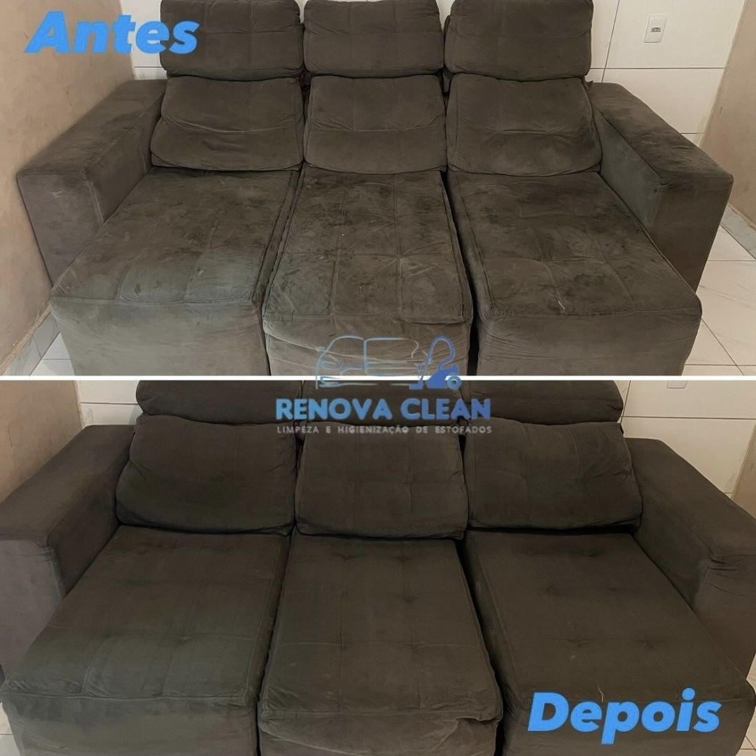 Higienização e impermeabilização de estofados