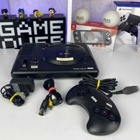 Консоль Сега Sega Mega Drive 1 16xx-xx Europe Black Б/У Геймпад Дрот