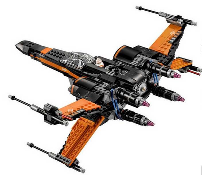 Set / Kit Star Wars X-wing (compatível lego)