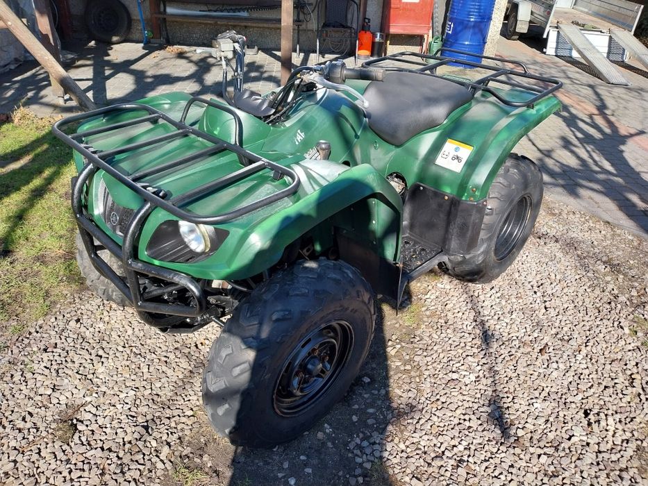 Quad Honda yamaha Gryzzli 350 4x4 2015r sprowadzony