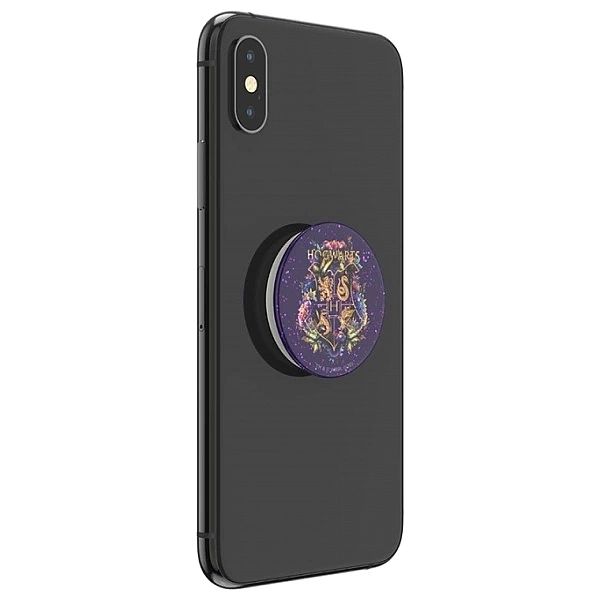 Uchwyt Popsockets 2 Glitter Hogwarts Floral i podstawka do telefonu