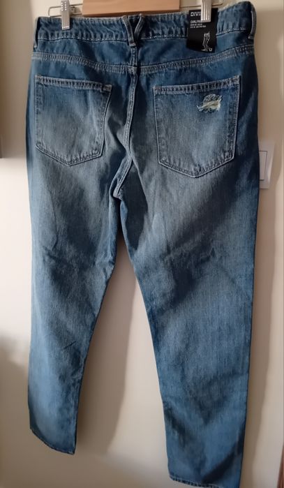 H&M Jeansy girlfriend/ rozm. 40/L nowe
