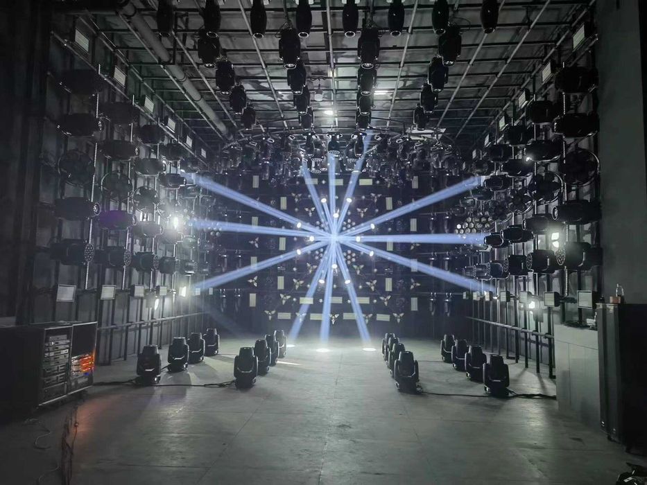 Reflektor KRYMIX LED PAR 18X12W DMX RGBW RING DJ Event Stage Disco