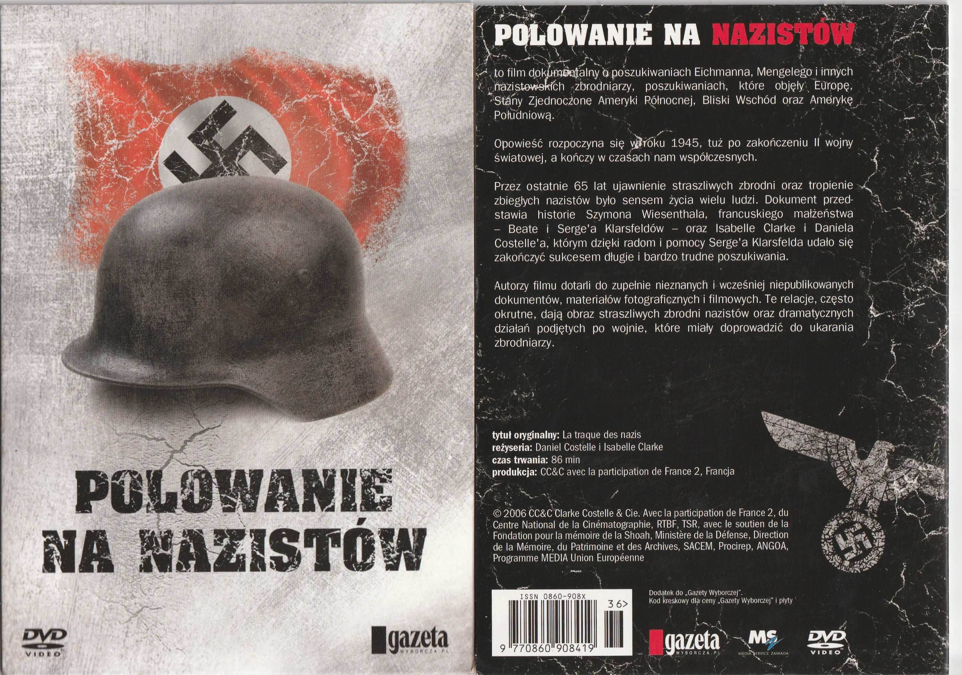 Polowanie na nazistów część 1 DVD