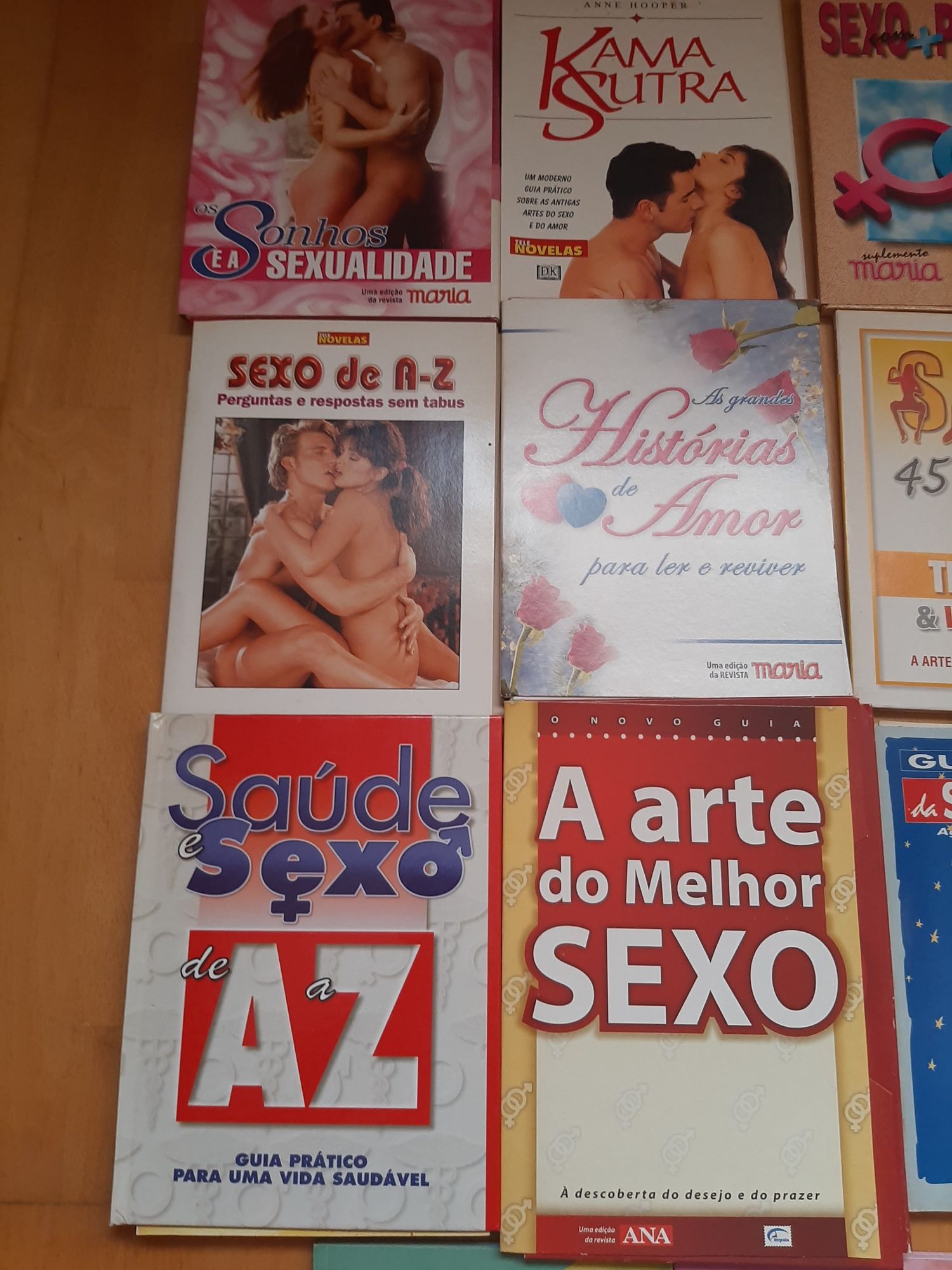 15 Series/fasciculos/colecoes/- Amor,sexo,kama sutra,sensualidade