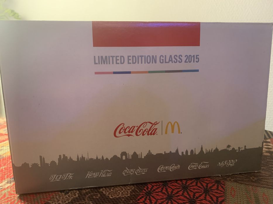 Kolekcjonerskie szklanki Coca-Coli #unikat#fun