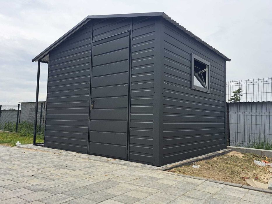 Domek Narzędziowy 3x3 plus wiata Gratis Transport i montaż Ocynk