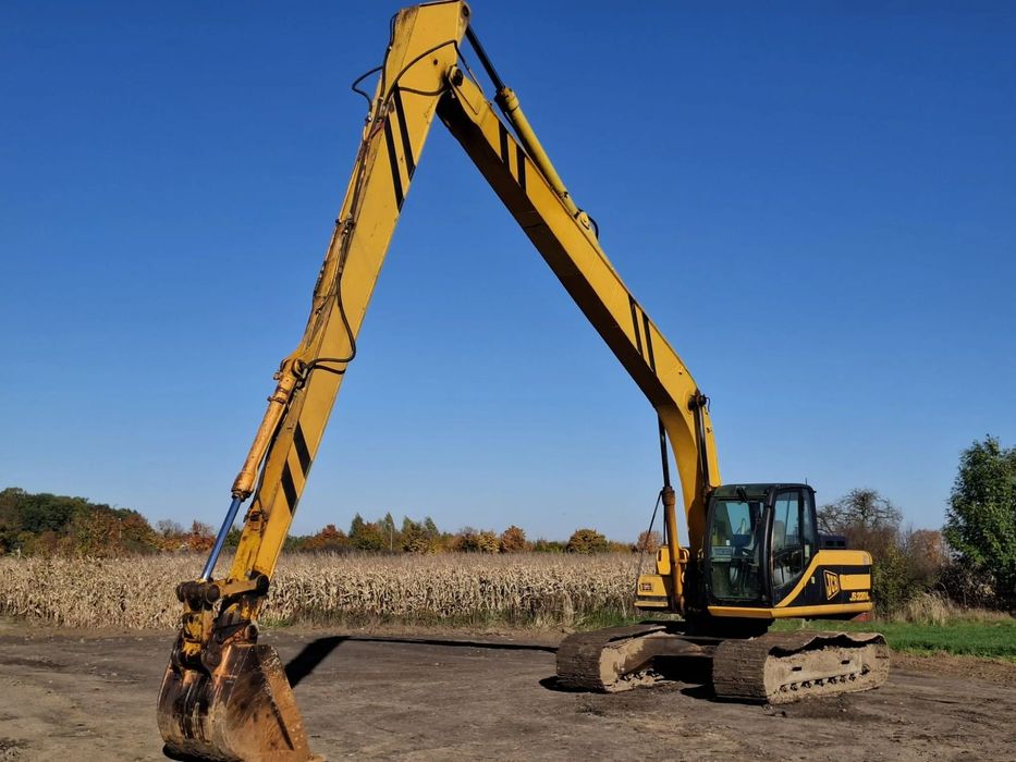 JCB JS 220L LONG  LONG, Długie ramie, Silnik ISUZU