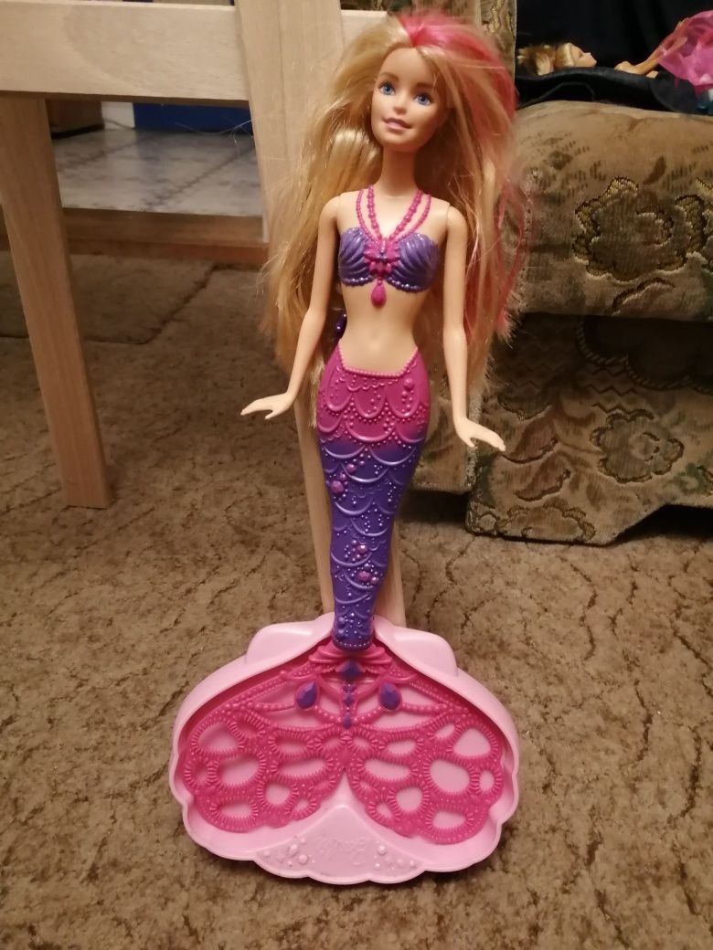 Lalka Barbie Syrenka z ruchomym ogonem