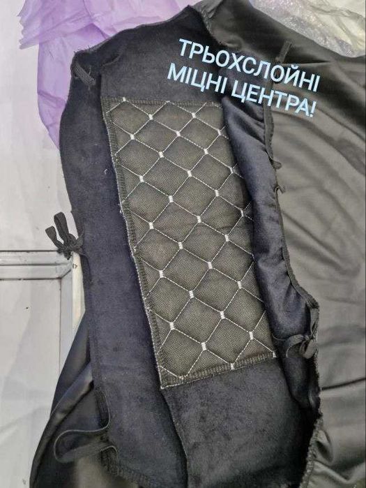 Чохли на сидіння на бус 1+2  Віто Спрінтер Мастер Транзит трафік T4/T5