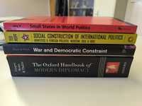 Vários livros história/política internacional - a partir de 15€