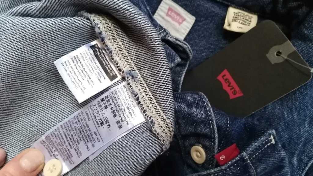 LEVIS Nowa Sukienka jeansowa na guziki r.38/40