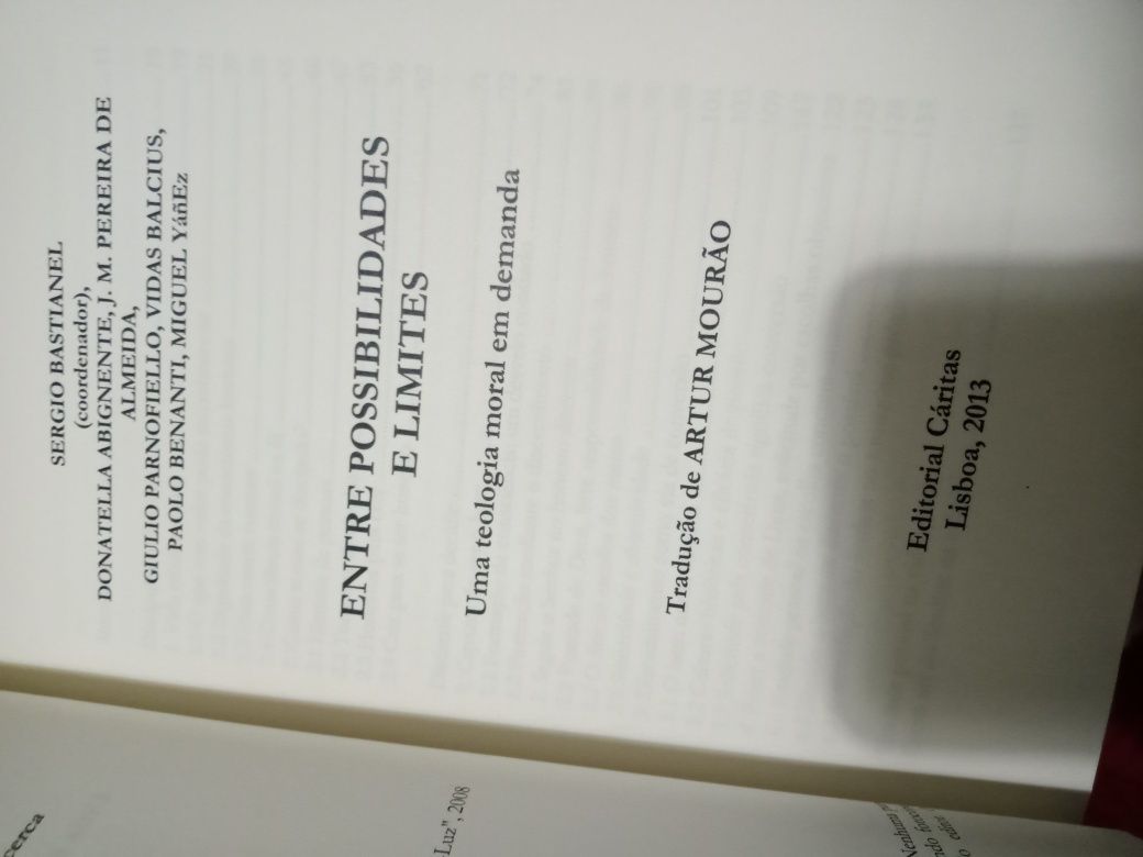Entre possibilidades e limites uma teologia moral