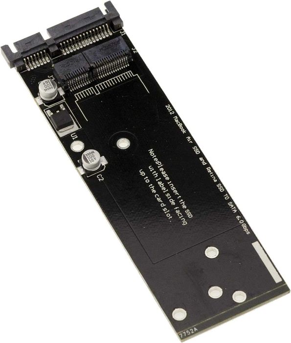 Adapter SATA do SSD Mac Pro Retina 7+17 8+18 pinów (rok 2012) - NOWY