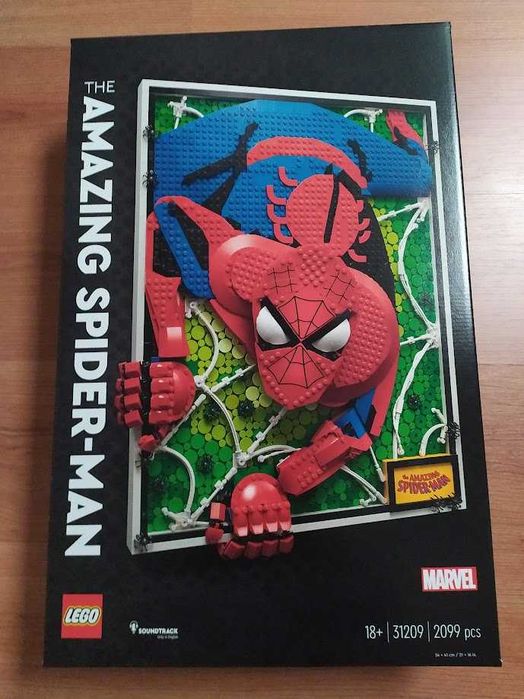 O Fantástico Spider-Man LEGO art 31209 idades 18+