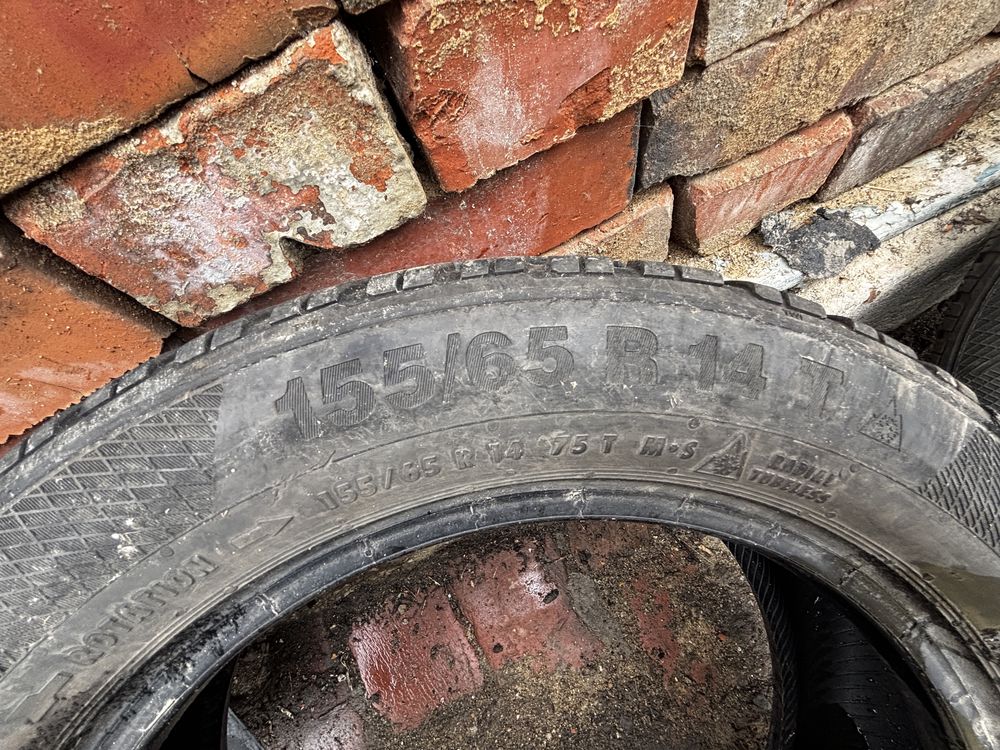 Sprzedam opony zimowe 155/65 R14