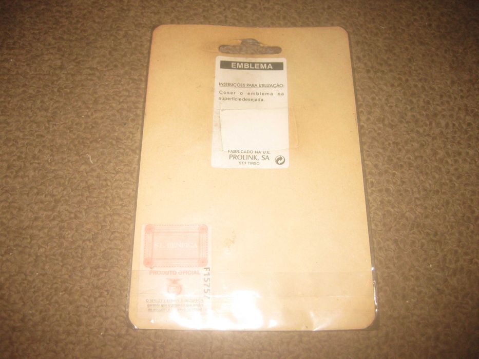 Emblema do Benfica/Produto Oficial/Selado!
