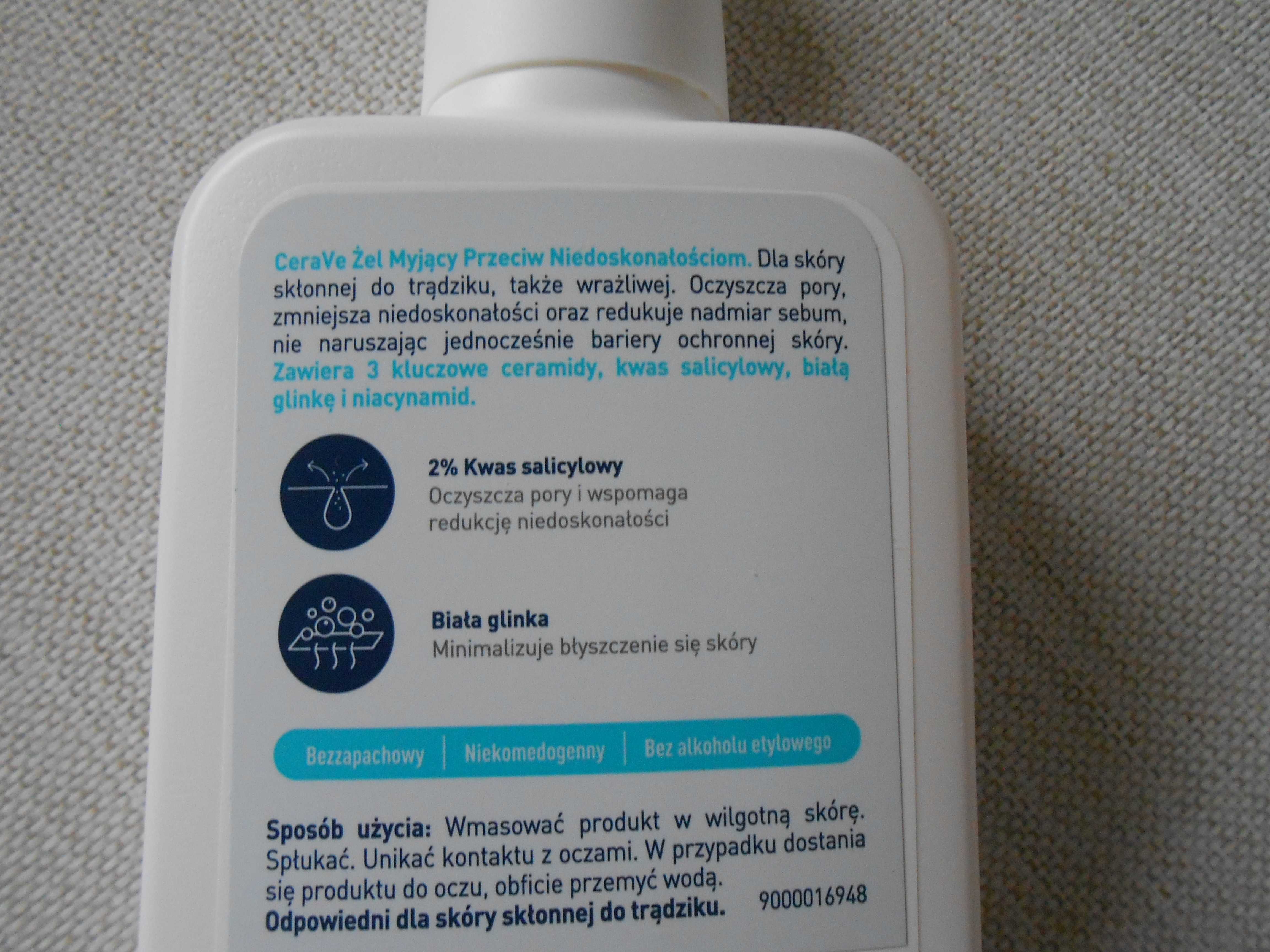 Cerave Żel przeciw niedoskonałościom 236ml
