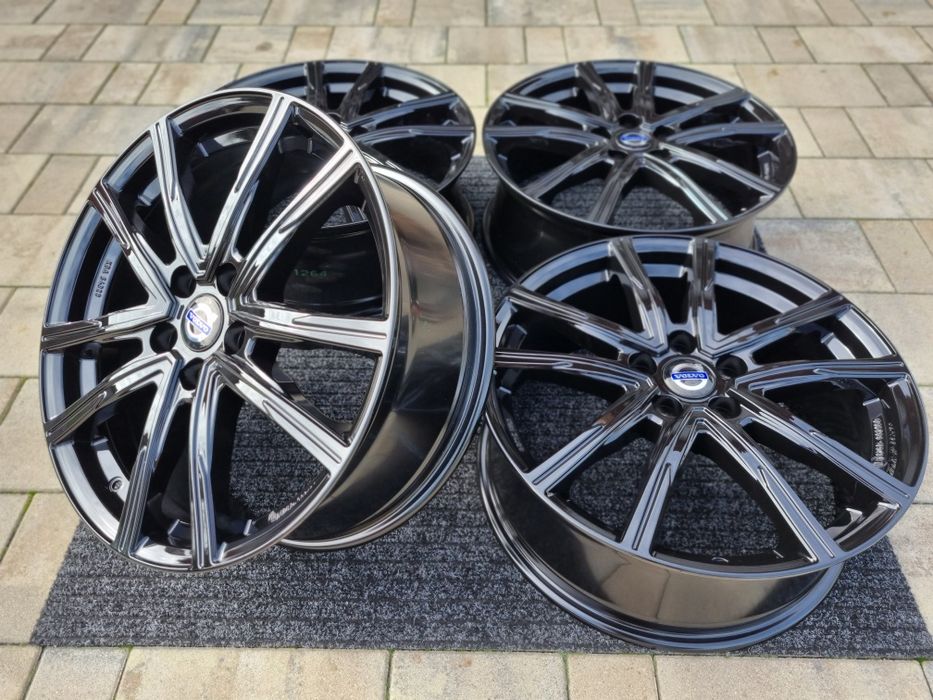 Volvo 18 Felgi Nowe Alu 5x108 V40 V60 S60 XC70 V50 S80 S40 C30 Czarne