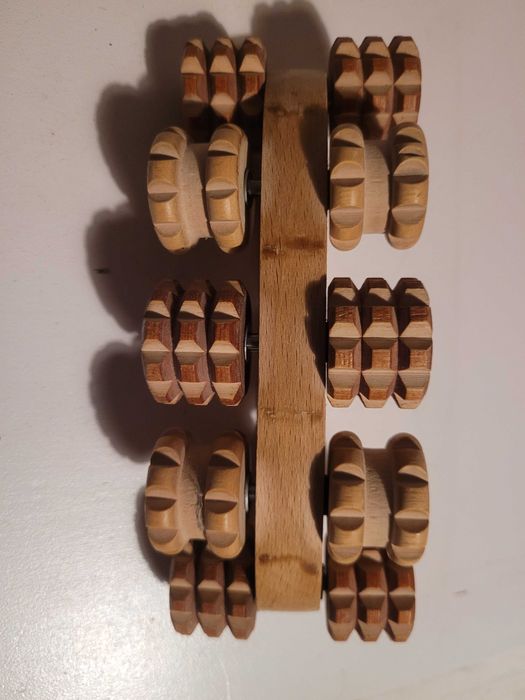 Masażery nowe drewniane – różne - 6 szt.