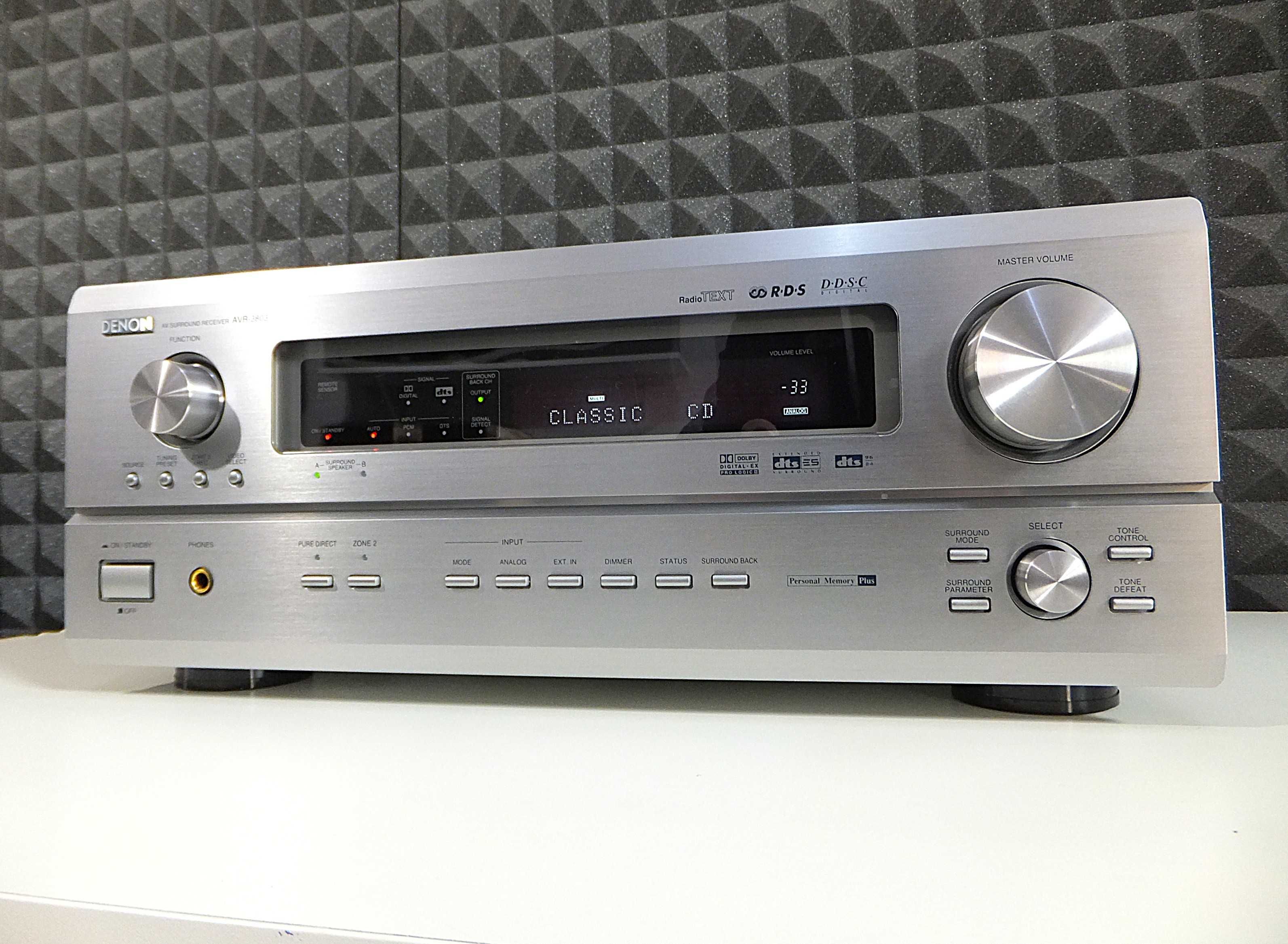 Wysokiej klasy amplituner kina domowego DENON AVR-3803