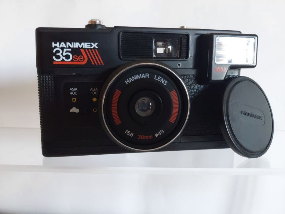 Câmera analógica Hanimex 35 SE