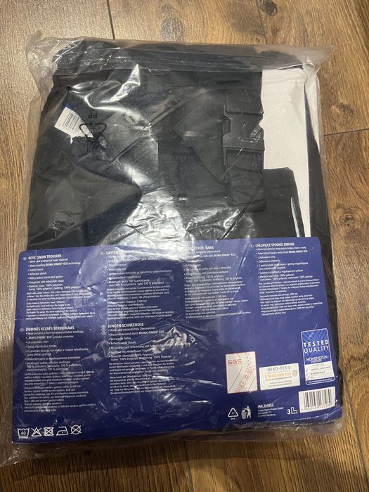 Nowe spodnie zimowe Lupilu 86/92 czarne z metką