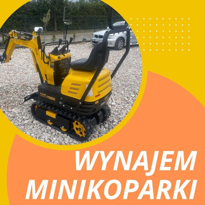 **WYNAJEM mini KOPARKI* bądź sam Operatorem**