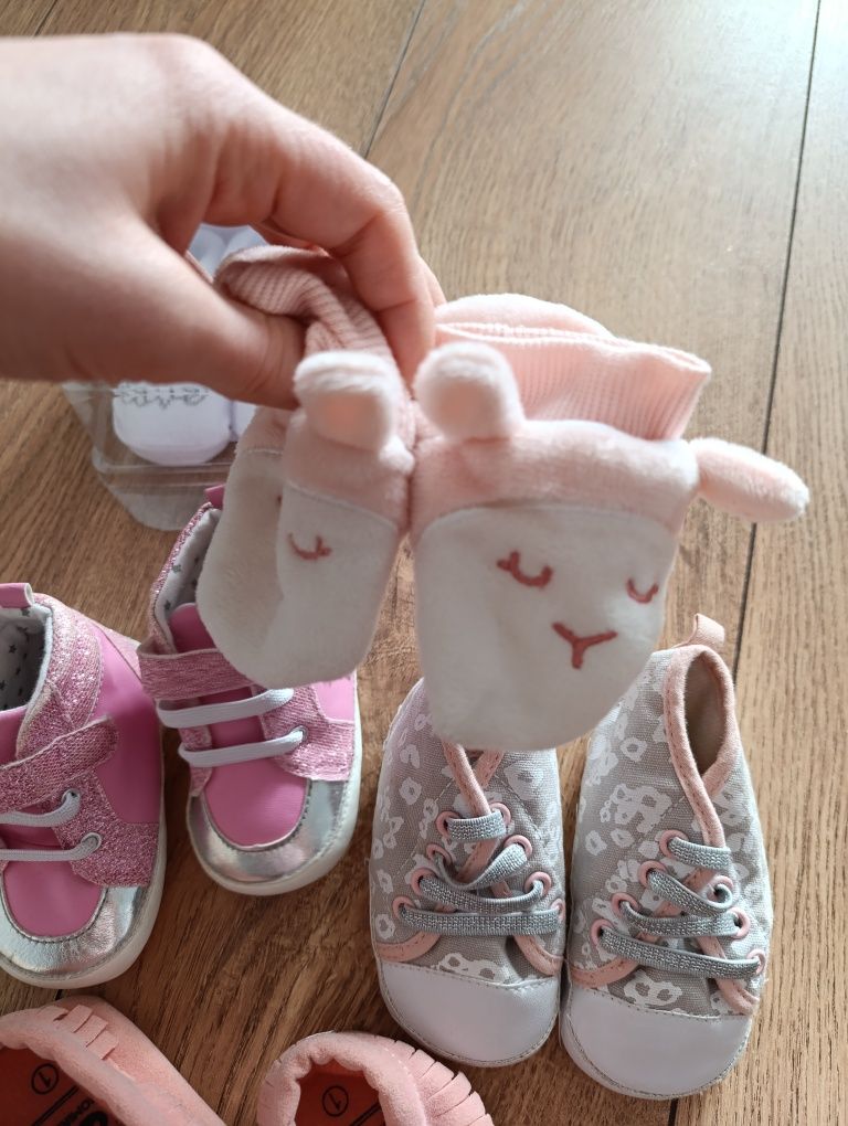Niechodki buciki niemowlęce