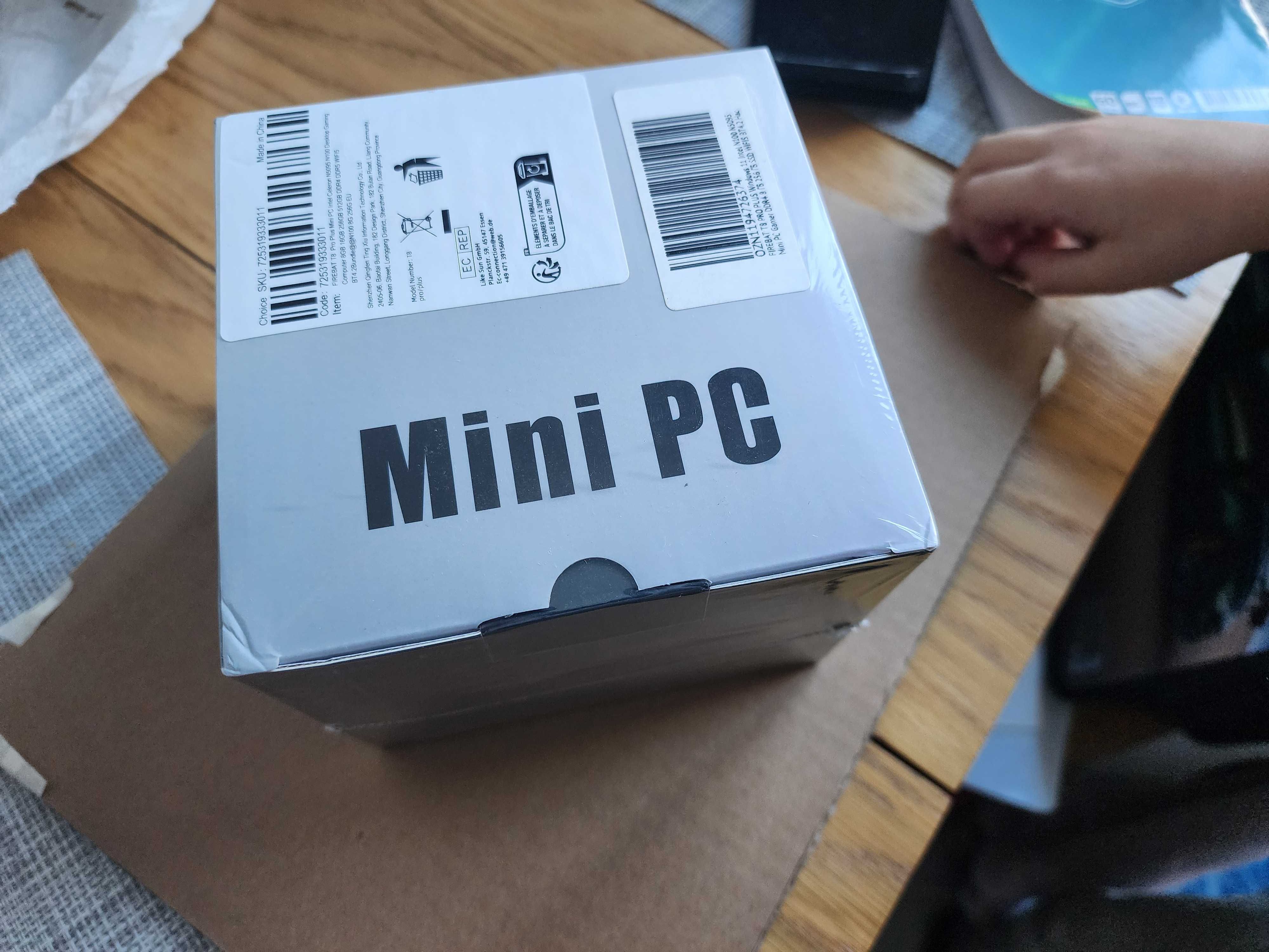 міні ПК Firebat T8 PRO PLUS intel N100 256ГБ SSD M2 8 ГБ DDR5 Новий