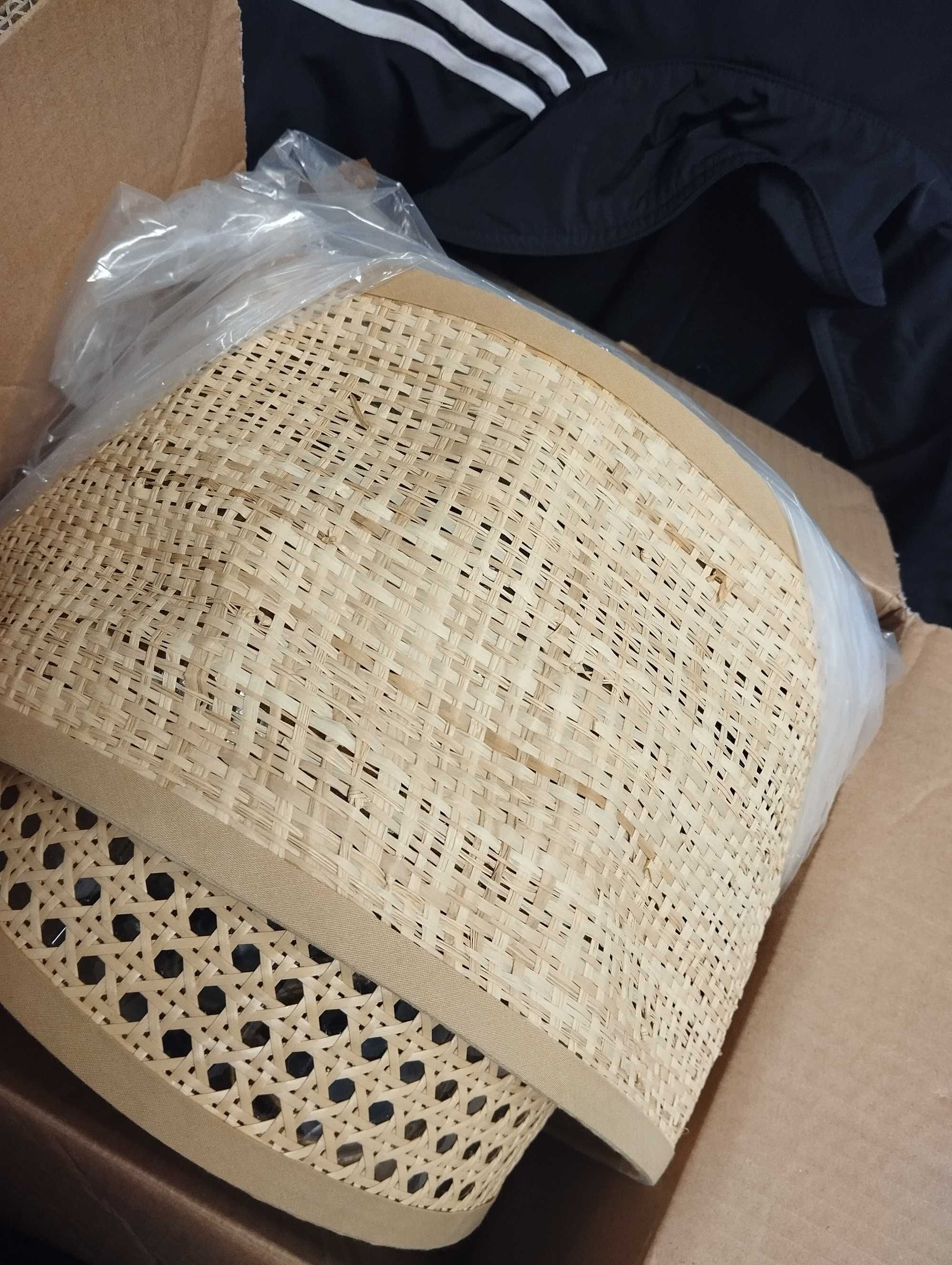Lampa wisząca / lampka / rattanowa / boho / FORCOSO !A189!