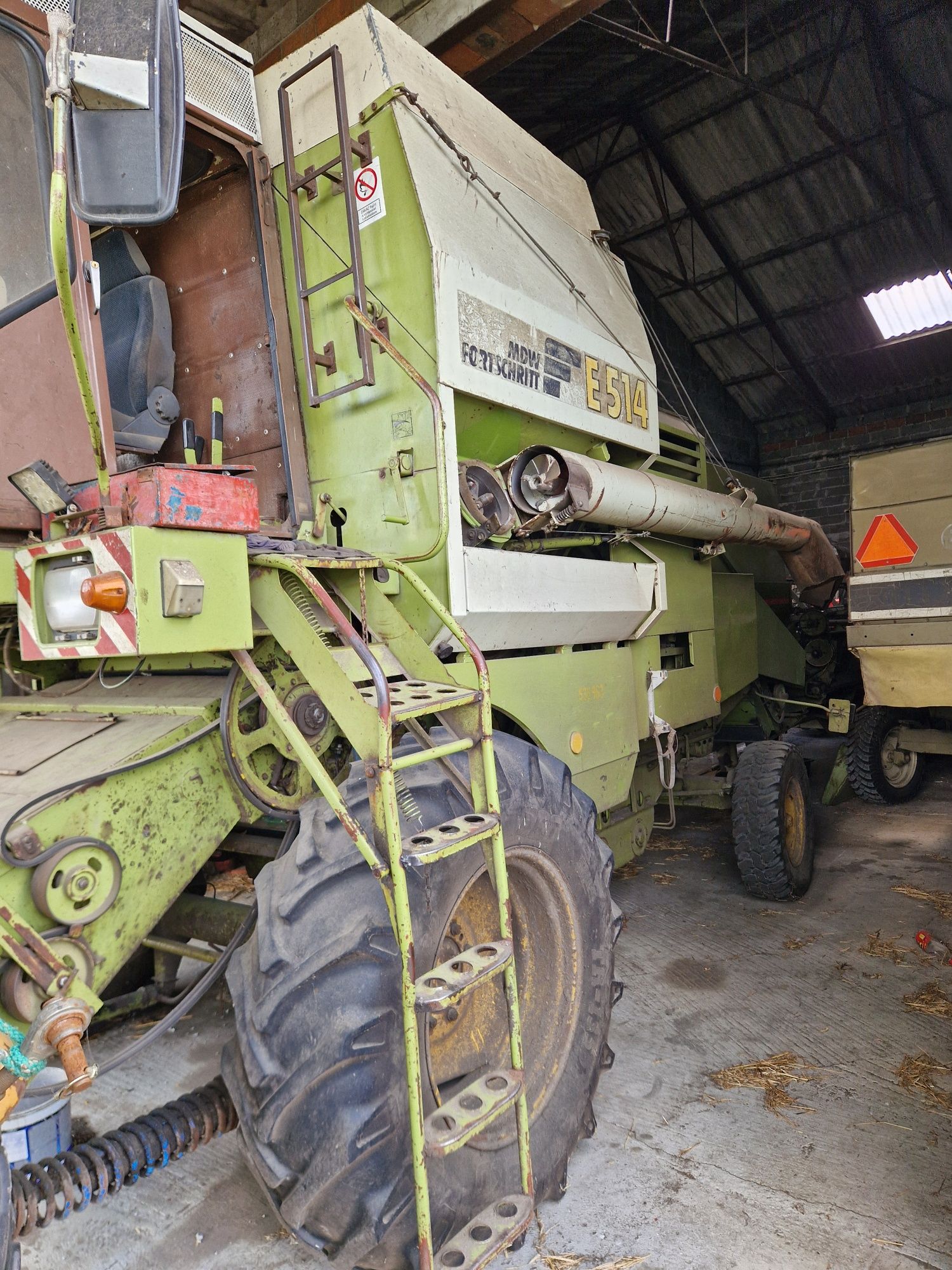 Kombajn Fortschritt MDW 514 agregat kongskilde