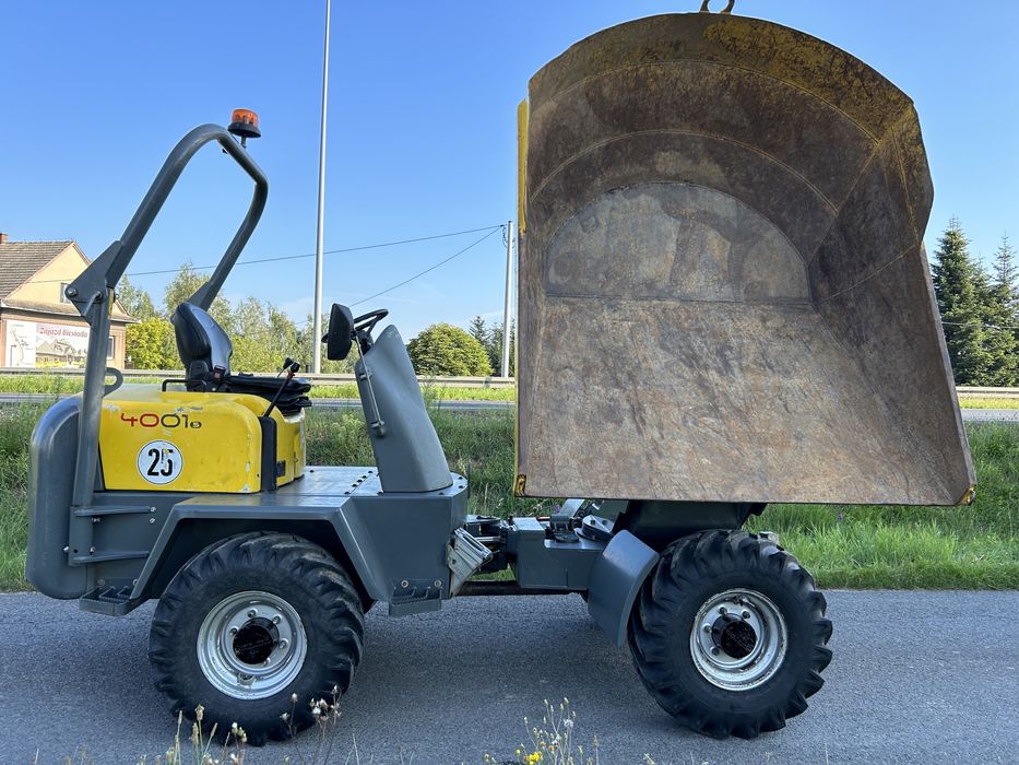 Wozidło budowlane Wacker Neuson 4001s 4x4 z Niemiec 4 tony obrotowe