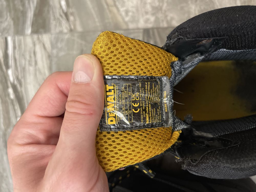 Робочі черевики Dewalt | size 45-46 | original ‼️
