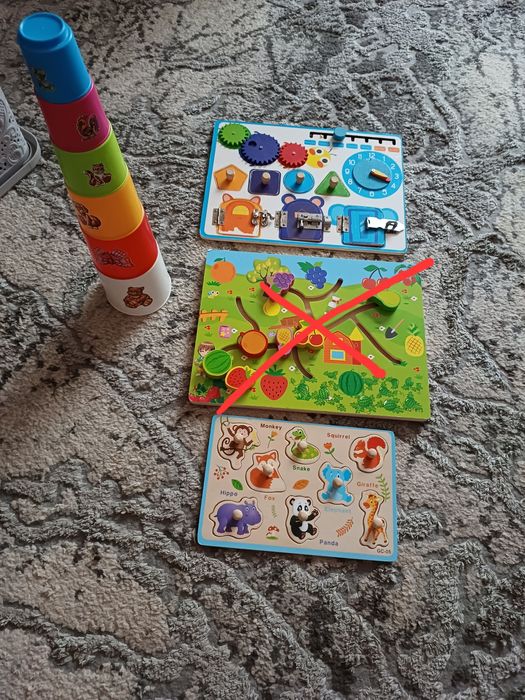 Пирамидка, вкладыши деревяные, развивающие игрушки