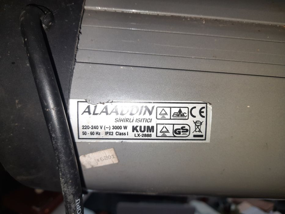 УФО с ножкой треногой инфракрасный обогреватель 3 кВт регулируемый UFO