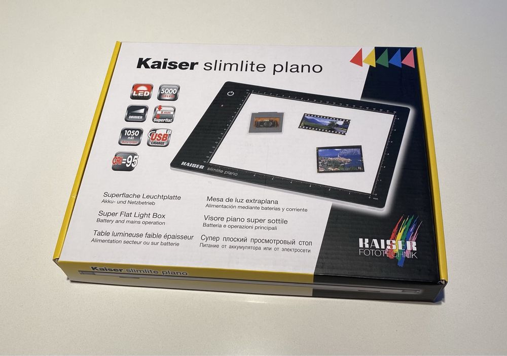 Kaiser 2453 slimite plano przeglądarka led, płaska