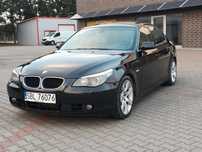 BMW Seria 5 E60 automat, m57, wentylowane skóry, radar, active steering, czarna