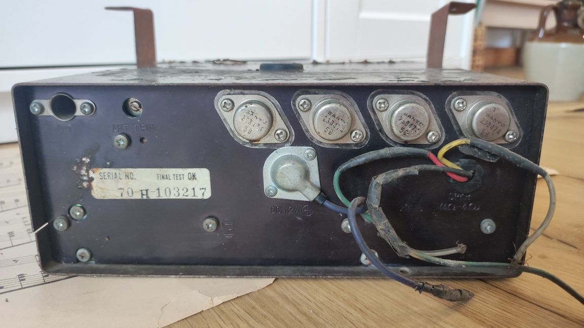 Tokai CR-620 - Rádio de Cartuchos Antigo