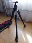 Tripé Manfrotto 055XPRO3 com Ballhead MHXPRO-BHQ2 e saco de transporte