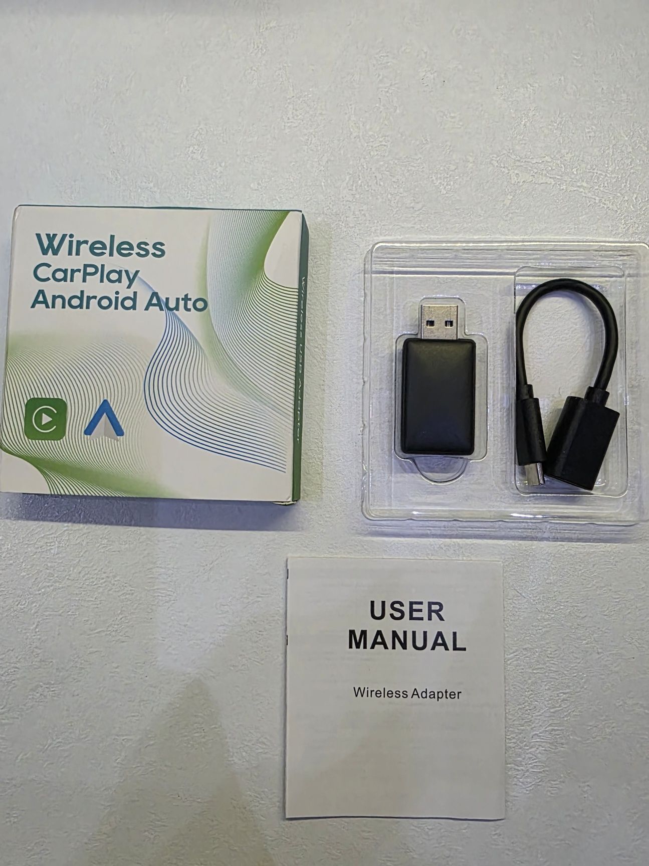 Bezprzewodowy Carplay ADAPTER Android Auto Wireless Smart  2x1 Audi VW