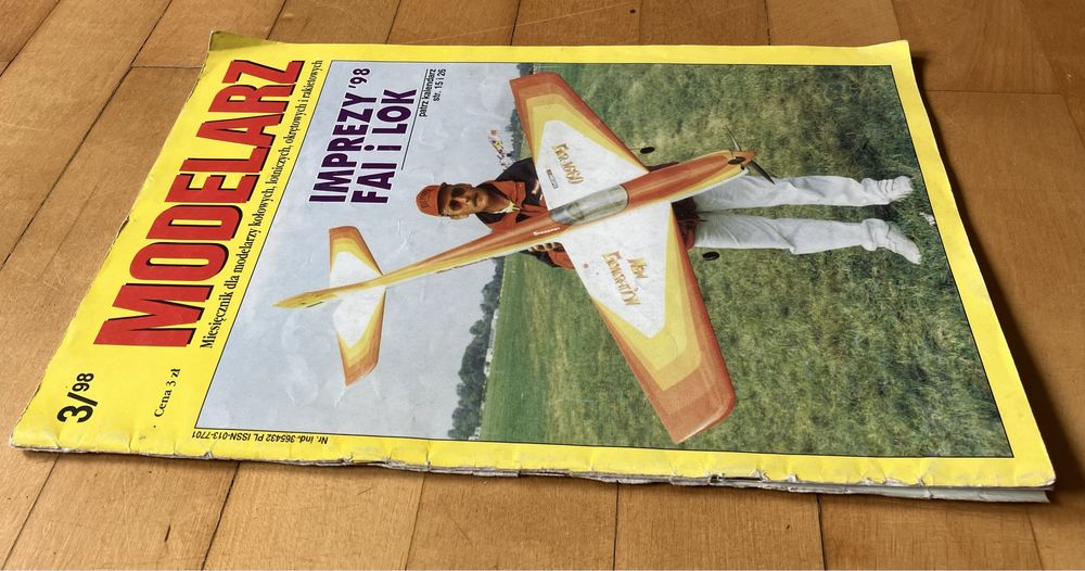 Czasopismo Modelarz  3/98
