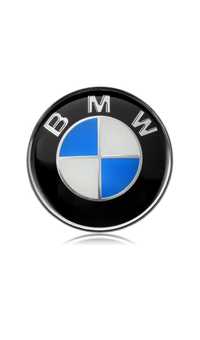 Эмблема сине белая BMW 82 мм и PORSCHE