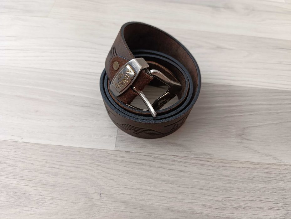 Пояс шкіряний ARMANI