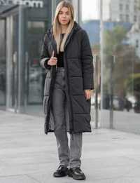 Жіноча зимова куртка Staff blum long black