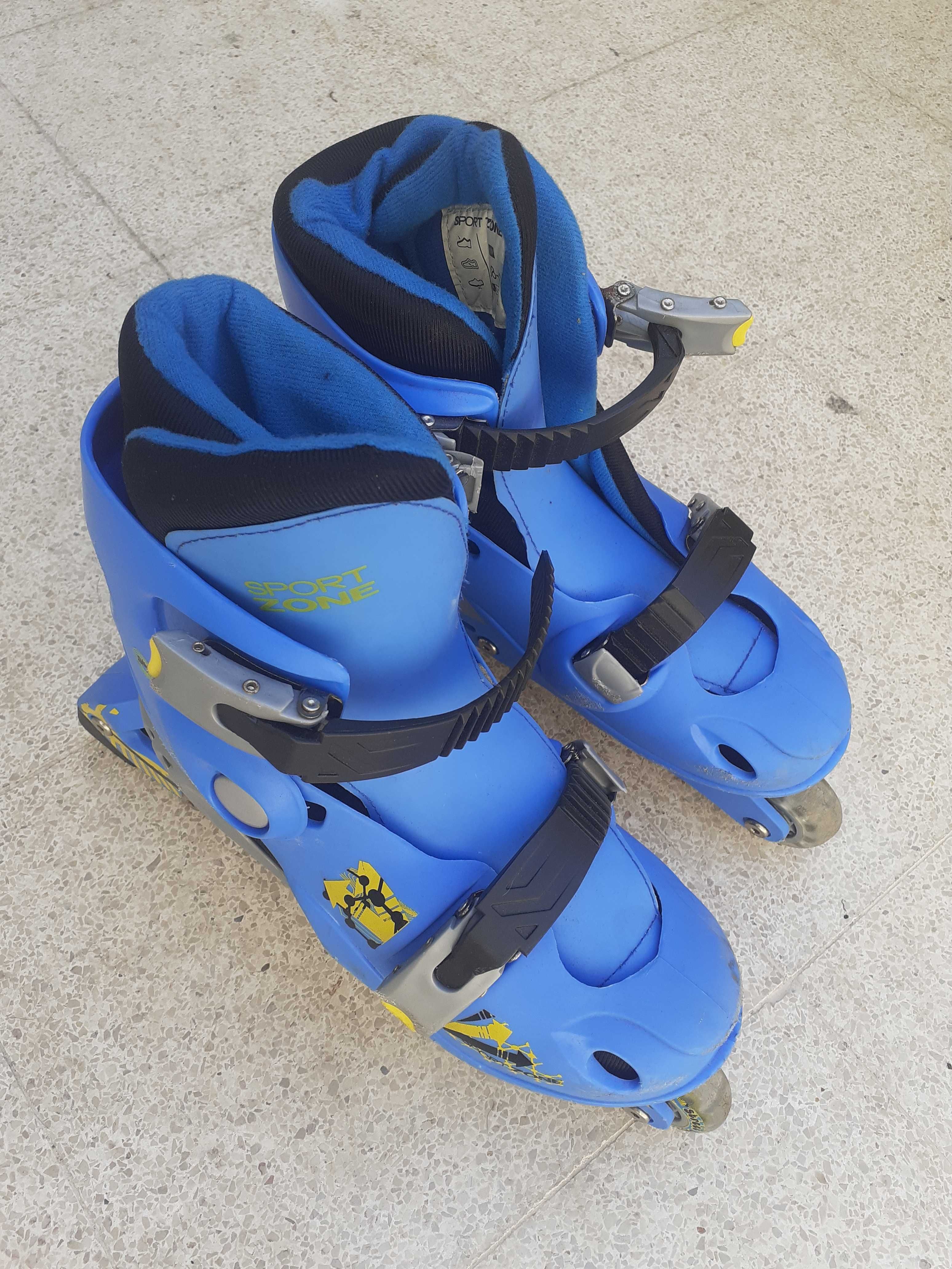 Patins em linha em bom estado (decathlon)