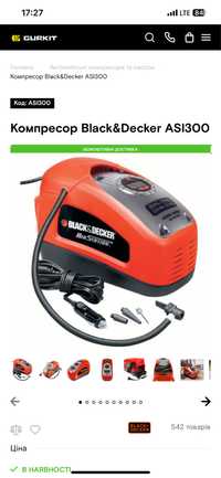 Компресор Black&Decker ASI300