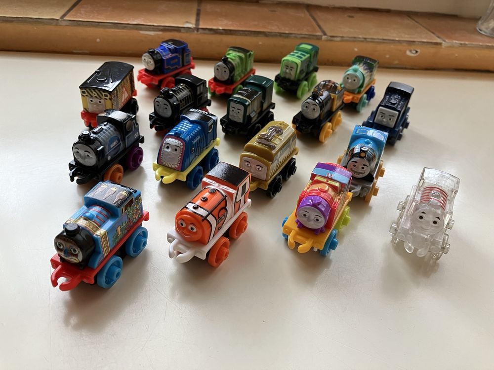 Tomek i przyjaciele minis pociągi, ciuchcie, lokomotywy